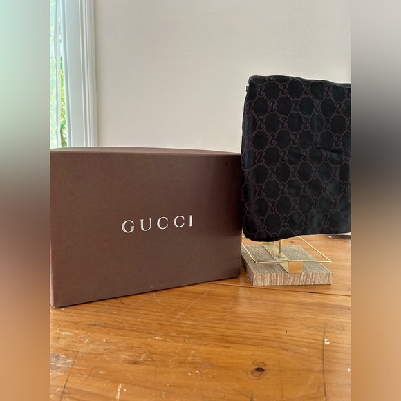 Gucci Shoe Box & Dust Bag Brown - Picture 1 of 14
